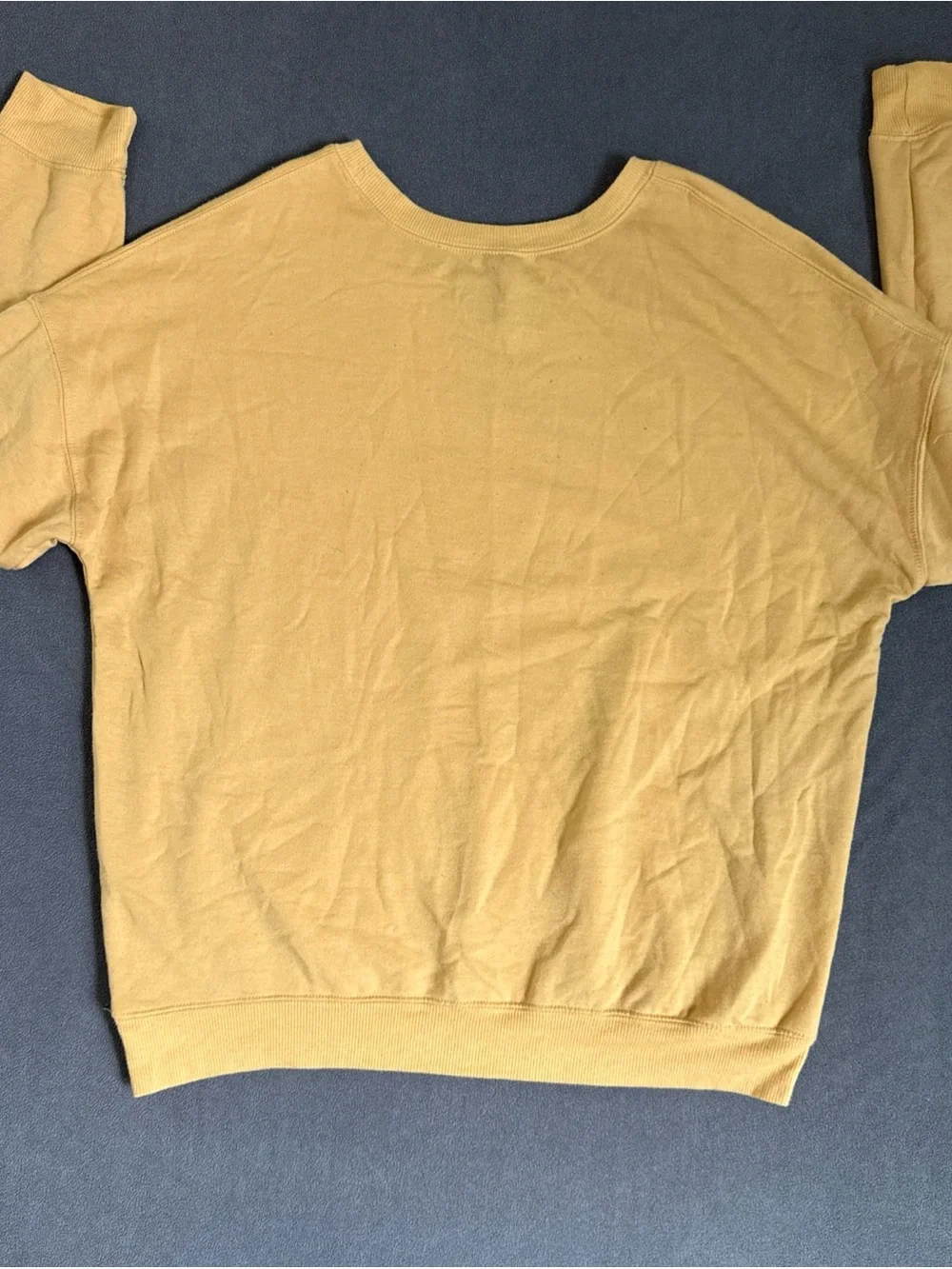 AC/DC 1979 Yellow Graphic Crewneck Sweatshirt Size Medium Yellow